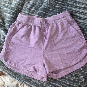 Balance Athletica Purple Athletic Shorts Relaxed Fit